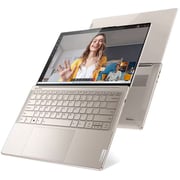 Lenovo Slim 9 14IAP7 (2022) Laptop - 12th Gen / Intel Core i7-1280P / 14inch 4K / 1TB SSD / 32GB RAM / Shared Intel Iris Xe Graphics / Windows 11 Home / English Keyboard / Oatmeal / International Version - [82T10004US]