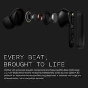 CMF By Nothing Buds Wireless Earbuds Light Grey