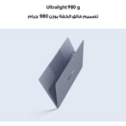 Huawei MateBook X Pro (2024) AI PC - 1st Series / Intel Core Ultra 9-185H / 14.2inch / 2TB SSD / 32GB RAM / Shared Intel Arc Graphics / Windows 11 Home / English & Arabic Keyboard / Morandi Blue / Middle East Version - [VanGoghH-9221TM]