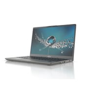 Fujitsu Lifebook U7411 Laptop  Intel Core i7-1165G7  512GB SSD  8GB RAM  14 Inch FHD  NVMe M.2  FREEDOS  Middle East version  Black