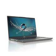 Fujitsu Lifebook U7411 Laptop  Intel Core i7-1165G7  512GB SSD  8GB RAM  14 Inch FHD  NVMe M.2  FREEDOS  Middle East version  Black
