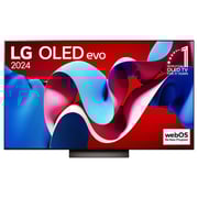 LG 77 Inch OLED evo C4 4K Smart TV AI Magic remote Dolby Vision webOS24 - (2024 Model)