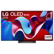 LG 55 Inch OLED evo C4 4K Smart TV AI Magic remote Dolby Vision webOS24 - (2024 Model)