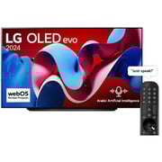 LG 83 Inch OLED evo C4 4K Smart TV AI Magic remote Dolby Vision webOS24 - (2024 Model)