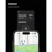 Momax PinCard Pro Mini Find My Tracker Card BR8D