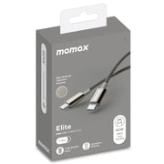 Momax Elite 60W USB-C to USB-C Cable 1.5m Titanium