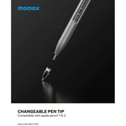 Momax Mag Link Lite Charging Stylus Pen Grey