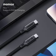 Momax Elite 240W USB-C to USB-C Cable Black