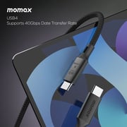 Momax Elite 240W USB-C to USB-C Cable Black