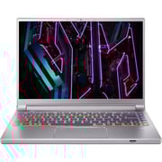 Acer Predator Triton 14 Gaming (2023) Laptop - 13th Gen / Intel Core i7-13700H / 14inch / 512GB SSD / 16GB RAM / 6GB NVIDIA GeForce RTX 4050 Graphics / Windows 11 Home / English Keyboard / Sparkly Silver / International Version - [PT14-51 -78B4]
