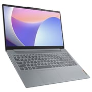 Lenovo IdeaPad Slim 3 15IRU8 (2023) Laptop - 13th Gen / Intel Core i3-1305U / 15.6inch FHD / 512GB SSD / 8GB RAM / Shared Intel UHD Graphics / Windows 11 Home / English & Arabic Keyboard / Arctic Grey / Middle East Version - [82X7009SED]