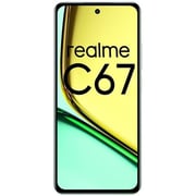 ريلمي يدعم تقنية C67 128GB  4G الهاتف الذكي باللون الشمسي - الإصدار الدولي