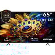 TCL 65C655 4K QLED Smart Television 65inch (2024 Model)