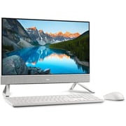 Dell Inspiron 5430 All-in-One (2024) Desktop - 1st Series / Intel Core 5-120U / 23.8inch FHD / 1TB SSD / 16GB RAM / Shared Intel Graphics / Windows 11 Home / English & Arabic Keyboard / White / Middle East Version - [5430-AIO-1020]