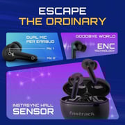 Titan Fastrack FPODS FX100 FT7 Wireless Earbuds Black