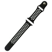 Fitit FIT-WS-SILNIK41-BK/GR Siliconee Strap Black/Grey For Apple Watch 41/38/40mm