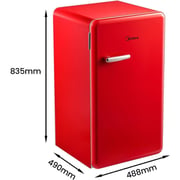 Midea Single Door Refrigerator 142 Litres MDRD142SLE32