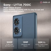 Motorola Edge 50 Fusion 512GB Forest Blue 5G Smartphone + Moto Buds + Screen Damage Protection
