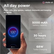 Motorola Edge 50 Fusion 512GB Forest Blue 5G Smartphone + Moto Buds + Screen Damage Protection