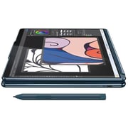 Lenovo Yoga Book 9 13IMU9 2-in-1 Convertible (2024) Laptop - 1st Series / Intel Core Ultra 7-155U / 13.3inch OLED / 1TB SSD / 16GB RAM / Shared Intel Graphics / Windows 11 Home / English & Arabic Keyboard / Tidal Teal / Middle East Version - [83FF000KAX]