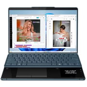 Lenovo Yoga Book 9 13IMU9 2-in-1 Convertible (2024) Laptop - 1st Series / Intel Core Ultra 7-155U / 13.3inch OLED / 1TB SSD / 16GB RAM / Shared Intel Graphics / Windows 11 Home / English & Arabic Keyboard / Tidal Teal / Middle East Version - [83FF000KAX]