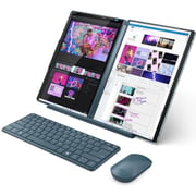 لينوفو Yoga Book 9 13IMU9 لابتوب 2 في 1 قابل للتحويل (2024) - السلسلة الأولى/ انتل كور الترا 7-155U / 13.3 بوصة OLED / 1 تيرا SSD / رام 16 جيجا/ رسومات انتل مشتركة/ ويندوز 11/ لوحة مفاتيح بالإنجليزية والعربية / أزرق مخضر/ إصدار الشرق الأوسط - [83FF000KAX]