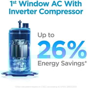 Midea Wonder Window Air Conditioner 2 Ton MWT4WG-24CRN1