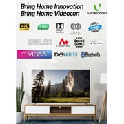 Videocon E55ELVD1100 4K UHD Edgeless Smart Television 55inch (2024 Model)