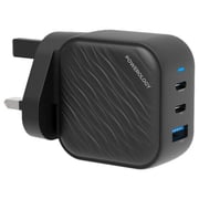 Powerology Ultimate Dual PD Wall Charger Black