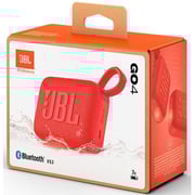 JBL Go 4 Ultra-Portable Bluetooth Speaker Red