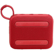 JBL Go 4 Ultra-Portable Bluetooth Speaker Red