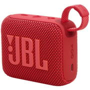 JBL Go 4 Ultra-Portable Bluetooth Speaker Red