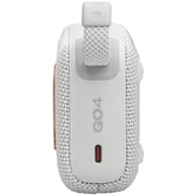 JBL Go 4 Ultra-Portable Bluetooth Speaker White