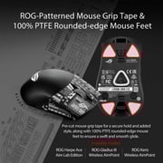 Asus P713 ROG Harpe Ace Aim Lab Edition Wireless Gaming Mouse Moonlight White