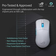 Asus P713 ROG Harpe Ace Aim Lab Edition Wireless Gaming Mouse Moonlight White