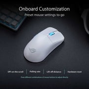 Asus P713 ROG Harpe Ace Aim Lab Edition Wireless Gaming Mouse Moonlight White
