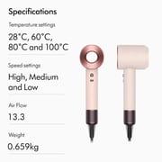 Dyson Supersonic Hair Dryer Ceramic Pink/Rose Gold - HD15 - International Version