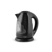 Sonai Kettle Wavy , 2200 Watt 1.7L Bright LED lights , Black - MAR-3970