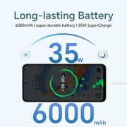 هونر X7B (256 جيجابايت) يدعم شبكة 5G - فضي لامع