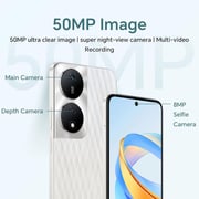 هونر X7B (256 جيجابايت) يدعم شبكة 5G - فضي لامع