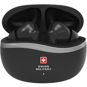Swiss Military True Wireless Earbuds Black - Victor 4