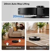 Roborock S8 Max Ultra Robot Vacuum and Mop Black S83USC+EWFD13HRR
