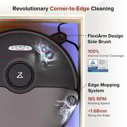 Roborock S8 Max Ultra Robot Vacuum and Mop Black S83USC+EWFD13HRR