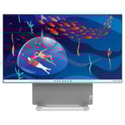 Lenovo Yoga AIO 7 27APH8 All-in-One (2024) Desktop - AMD Ryzen 7-8845HS / 27inch QHD / 1TB SSD / 32GB RAM / 6GB NVIDIA GeForce RTX 4050 Graphics / Windows 11 Home / English & Arabic Keyboard / Cloud Grey / Middle East Version - [F0HK002NAX]