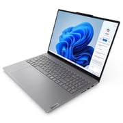 Lenovo Yoga Pro 9 16IMH9 (2024) AI PC - 1st Series / Intel Core Ultra 9-185H / 16inch 3.2K / 1TB SSD / 32GB RAM / 8GB NVIDIA GeForce RTX 4060 Graphics / Windows 11 Home / English & Arabic Keyboard / Luna Grey / Middle East Version - [83DN001PAX]