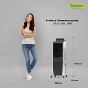 Symphony Tower Air Cooler with Remote Diet 3D 30i