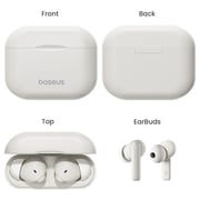 Baseus Bowie E17 True Wireless Earbuds Stellar White