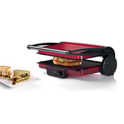 Bosch contact grill 2000 watts, Red - tcg4104