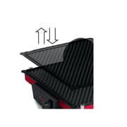 Bosch contact grill 2000 watts, Red - tcg4104
