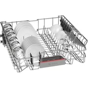 Bosch Series 4, free-standing dishwasher, 60 cm, silver inox - SMS46JI01V